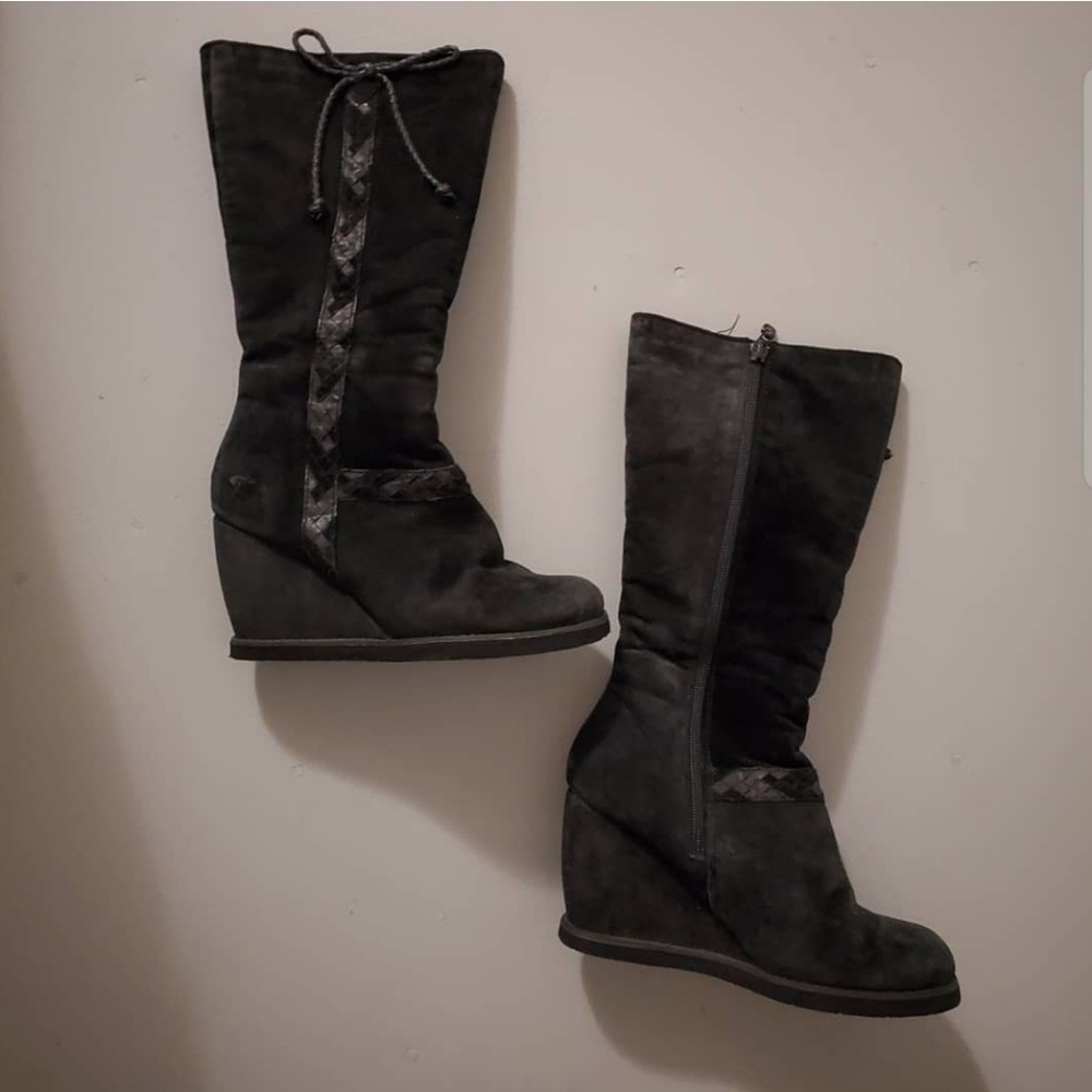ROCKET DOG Faux Fur Wedge